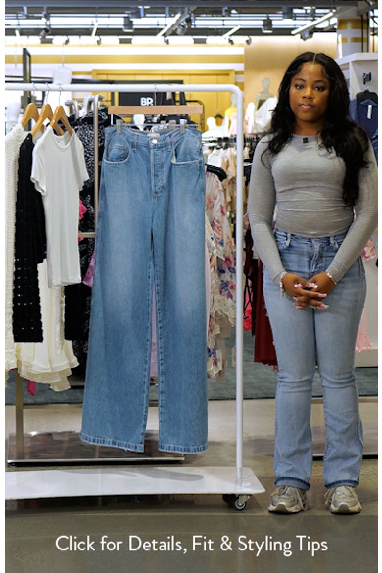 The Masha Super High Waist Wide Leg Jeans video
