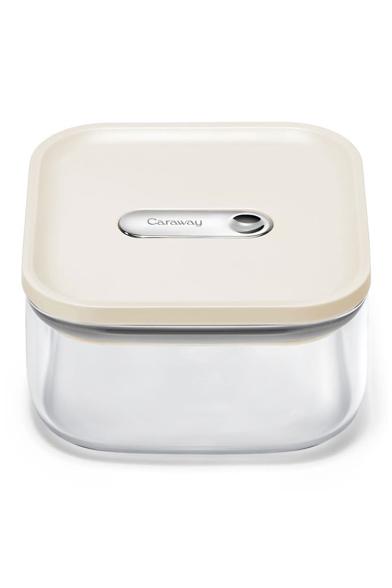 Small 0.9-Quart Airtight Storage Container, Main, color, CREAM