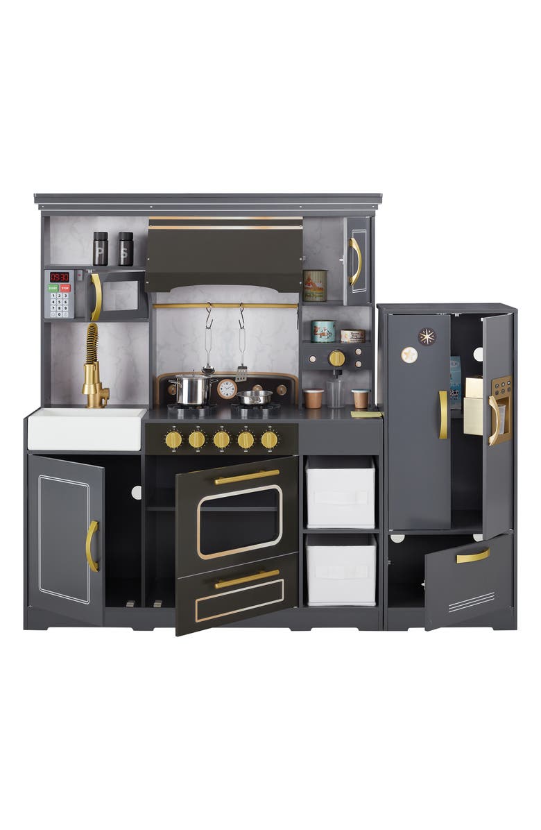 Teamson Kids Little Chef Colonie Kitchen Playset, Alternate, color, Grey