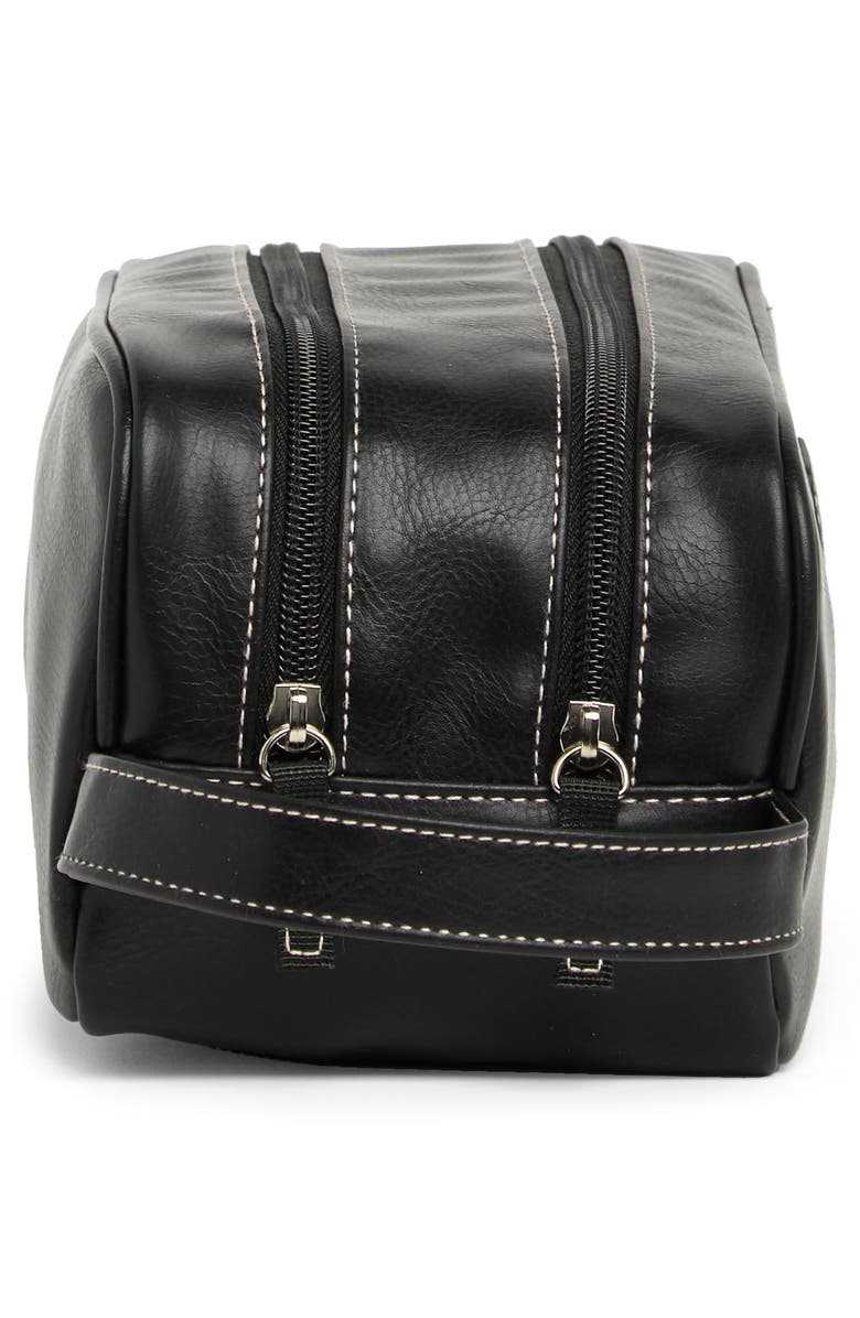 Original Penguin Double Zip Travel Dopp Kit, Alternate, color, Black