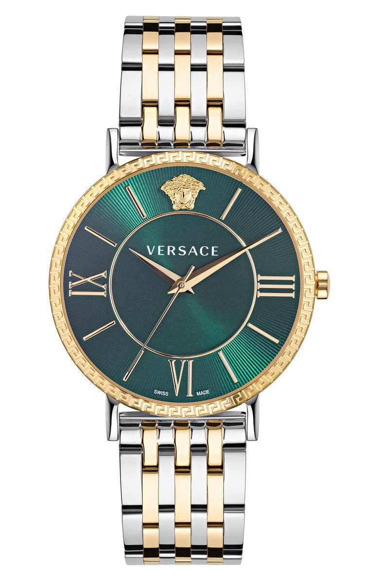 Versace V-Eternal Bracelet Watch, 44mm, Main, color, 