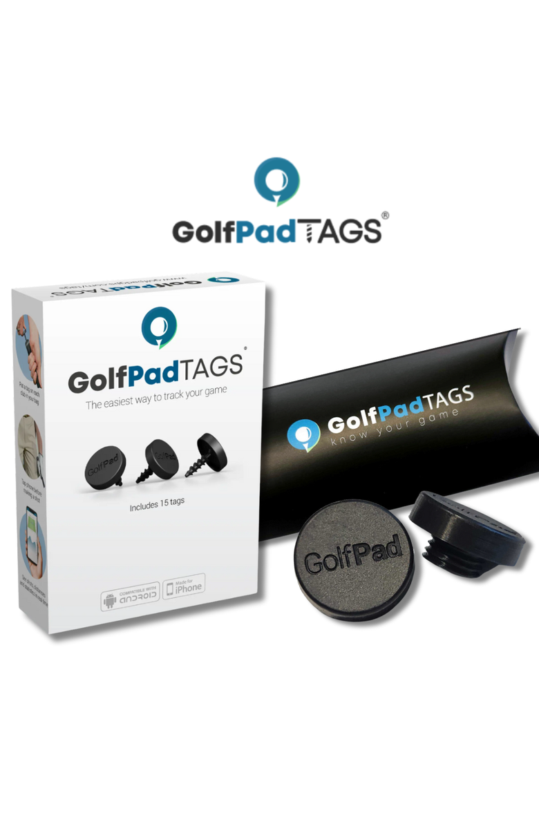 Golf Pad BUNDLE Golf Pad TAGS<sup>®</sup> + Single Putter Tag for SuperStroke<sup>®</sup> Grip, Main, color, Black