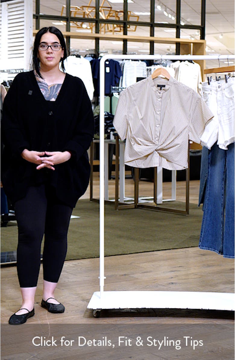 Gretchen Stripe Poplin Shirt, sales video thumbnail