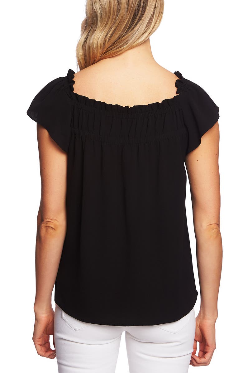 CeCe Square Neck Blouse, Alternate, color,