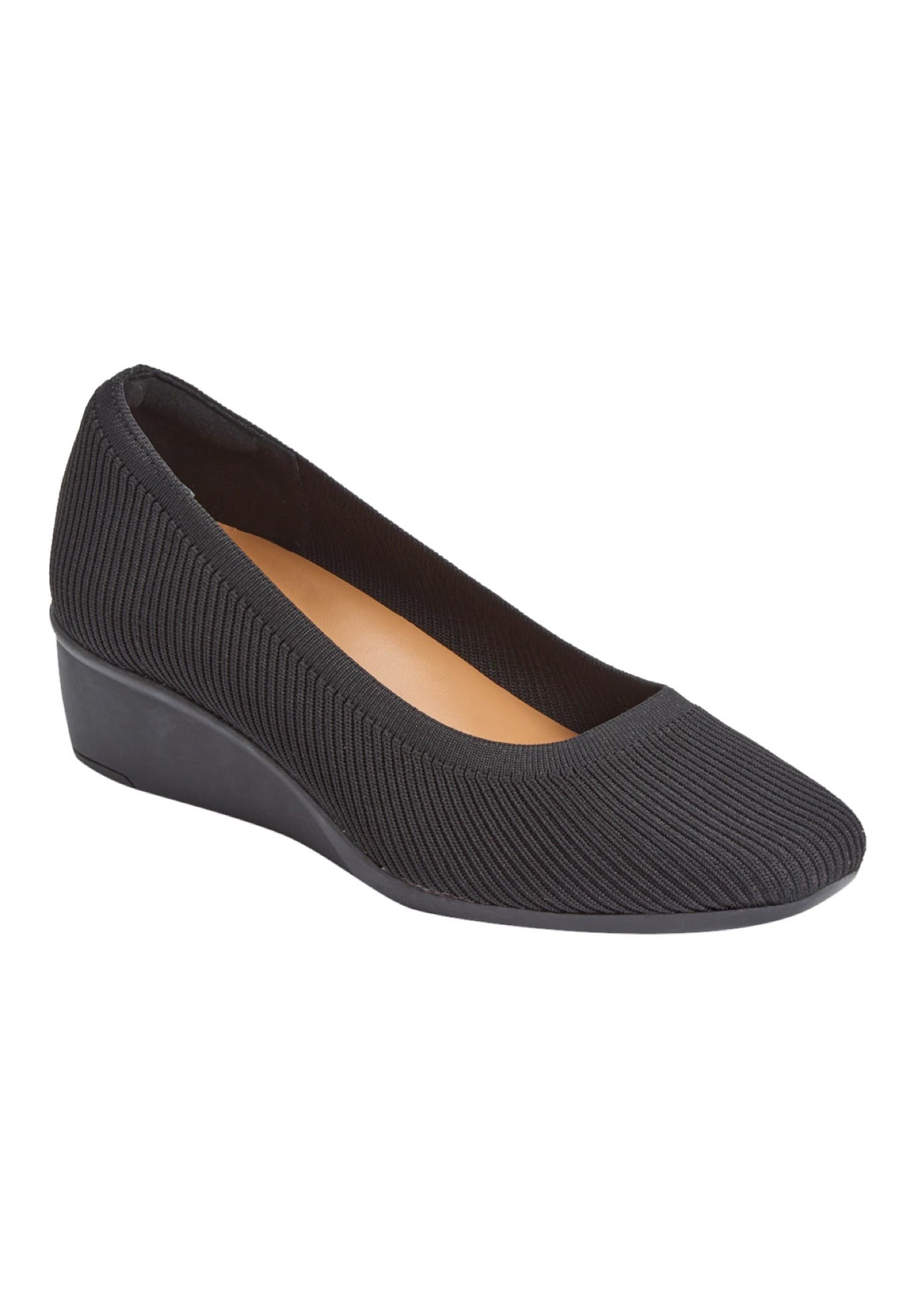 The Rowen Slip On Pump, Main, color, BLACK