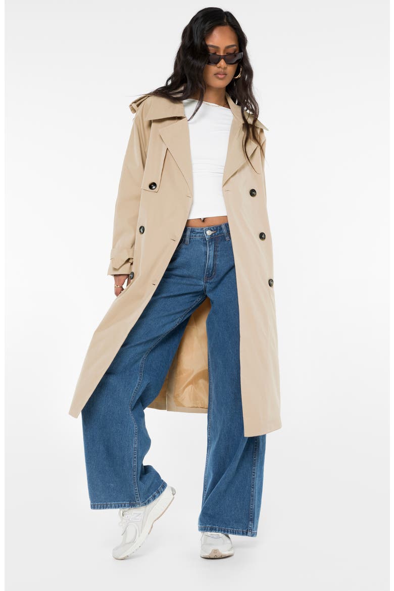 Westwind Trench Coat, Alternate, color, BEIGE
