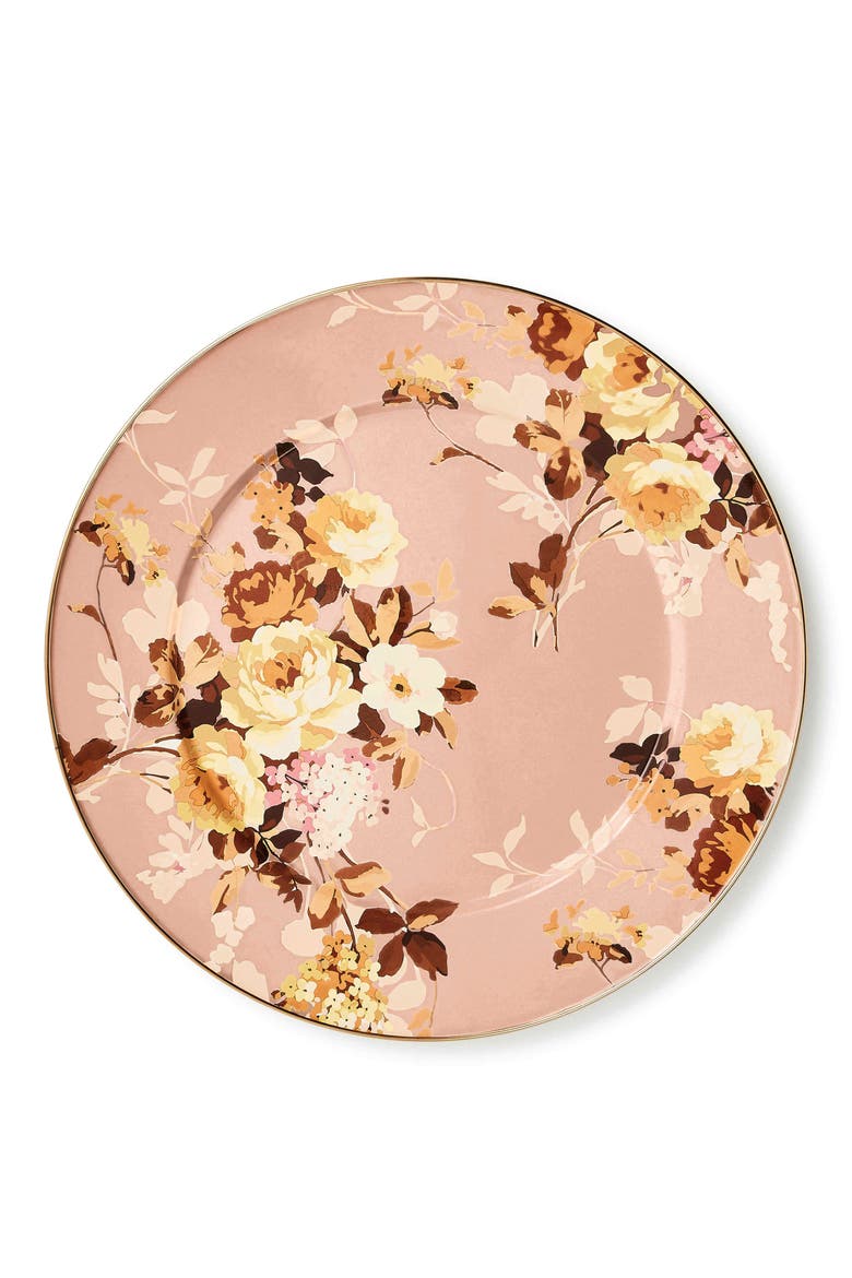 Wild Rose Mauve Serving Platter, Alternate, color, MAUVE