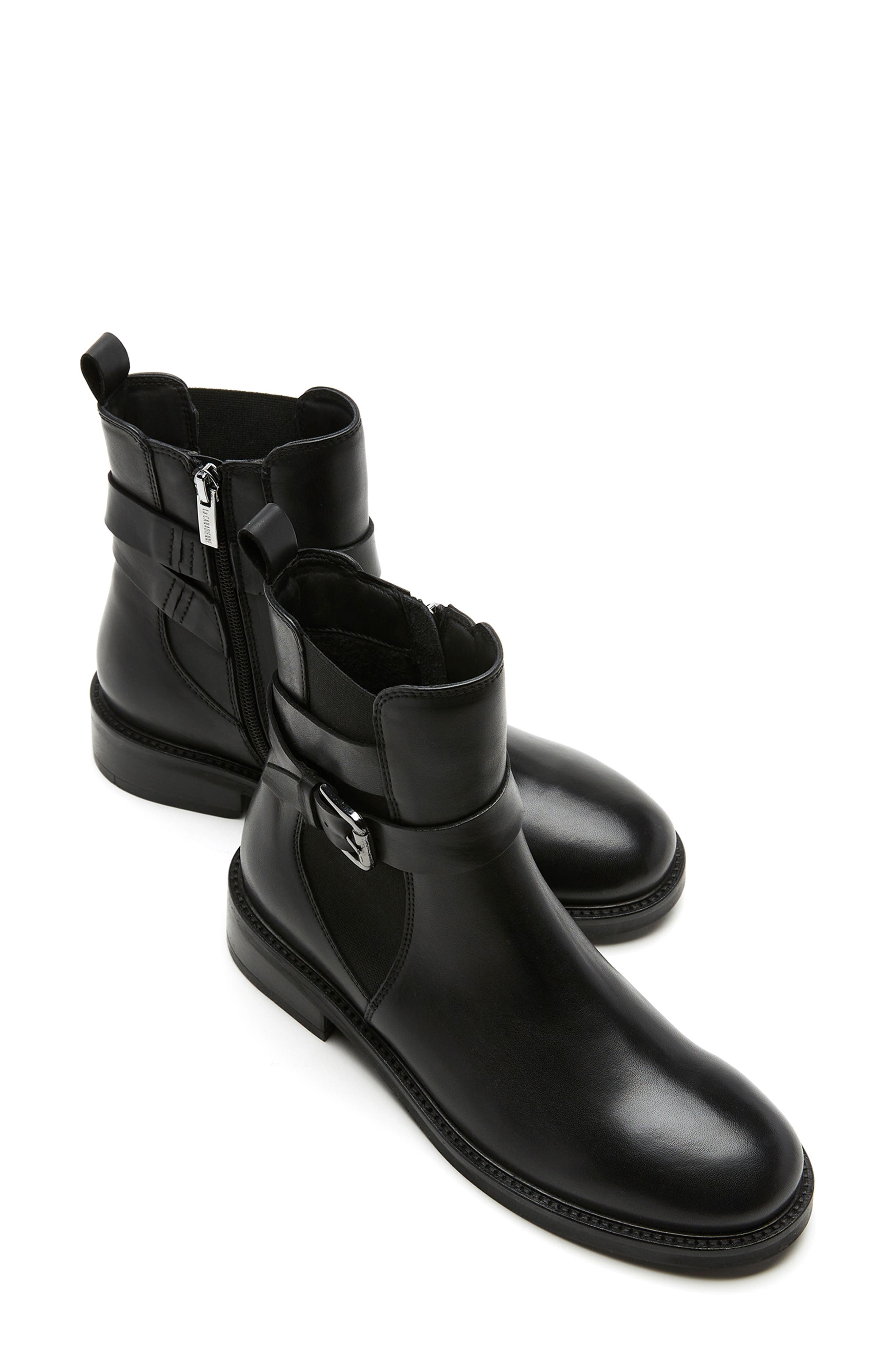 La Canadienne Auren City Dry<sup>™</sup> Waterproof Bootie, Alternate, color, Black Leather