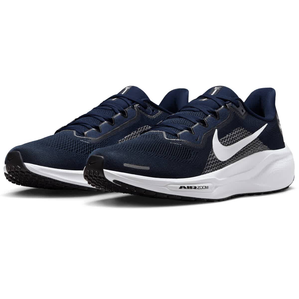 Nike Unisex Nike Navy UConn Huskies Zoom Pegasus 41 Running Shoes, Alternate, color, Navy