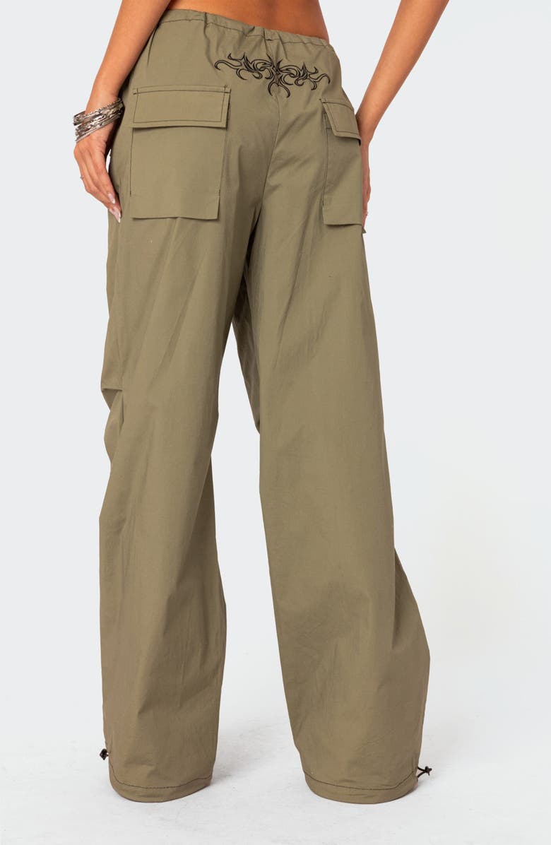 EDIKTED Fey Cargo Parachute Pants, Alternate, color,