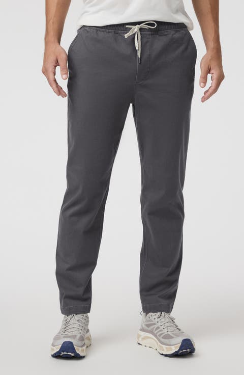 Fletcher Elastic Waist Stretch Cotton Pants