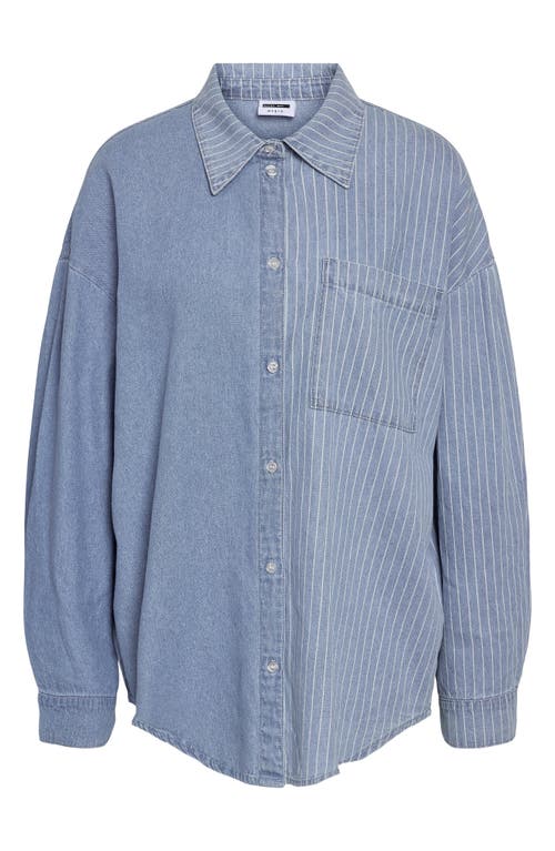 NOISY MAY NOISY MAY KATRI OVERSIZE DENIM SHIRT