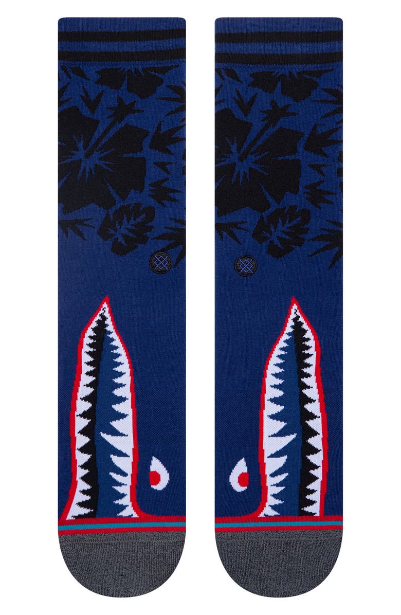 Stance Tropical Warbird Crew Socks, Main, color,
