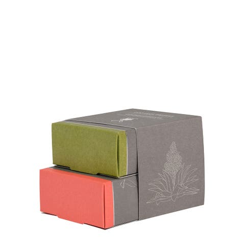 Shave Care Shaving Soap Duo of Aloe Vera and Grapefruit & Mint