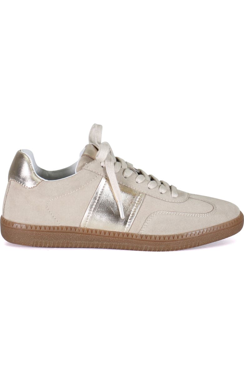 Diba True THIS TLE Lace Up Suede Sneaker, Alternate, color, Shell/Platino