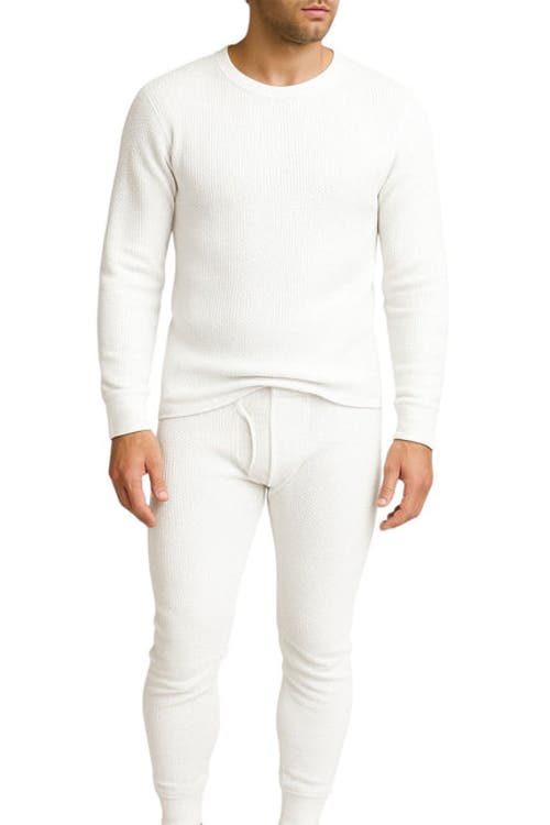 Benben 3 Pack Waffle Knit Thermal Loungewear Set In Multi