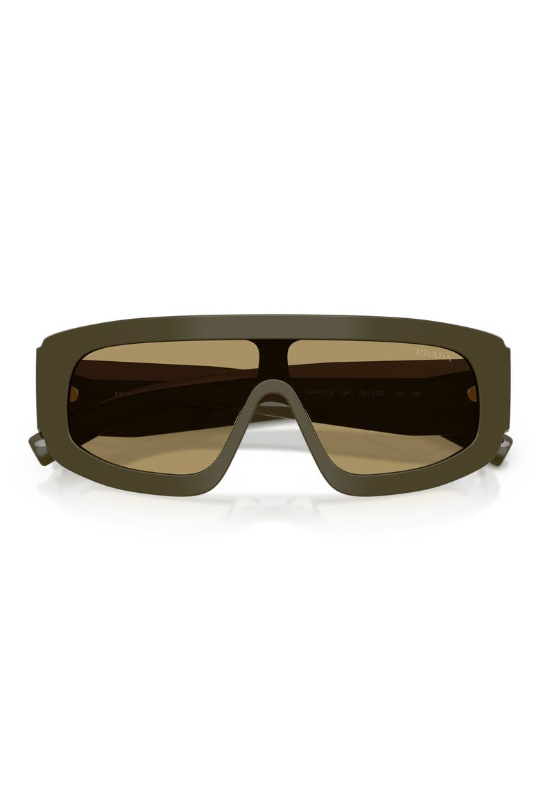 124mm Oversize Irregular Sunglasses, Alternate, color, LAUREL / GREEN OLIVE