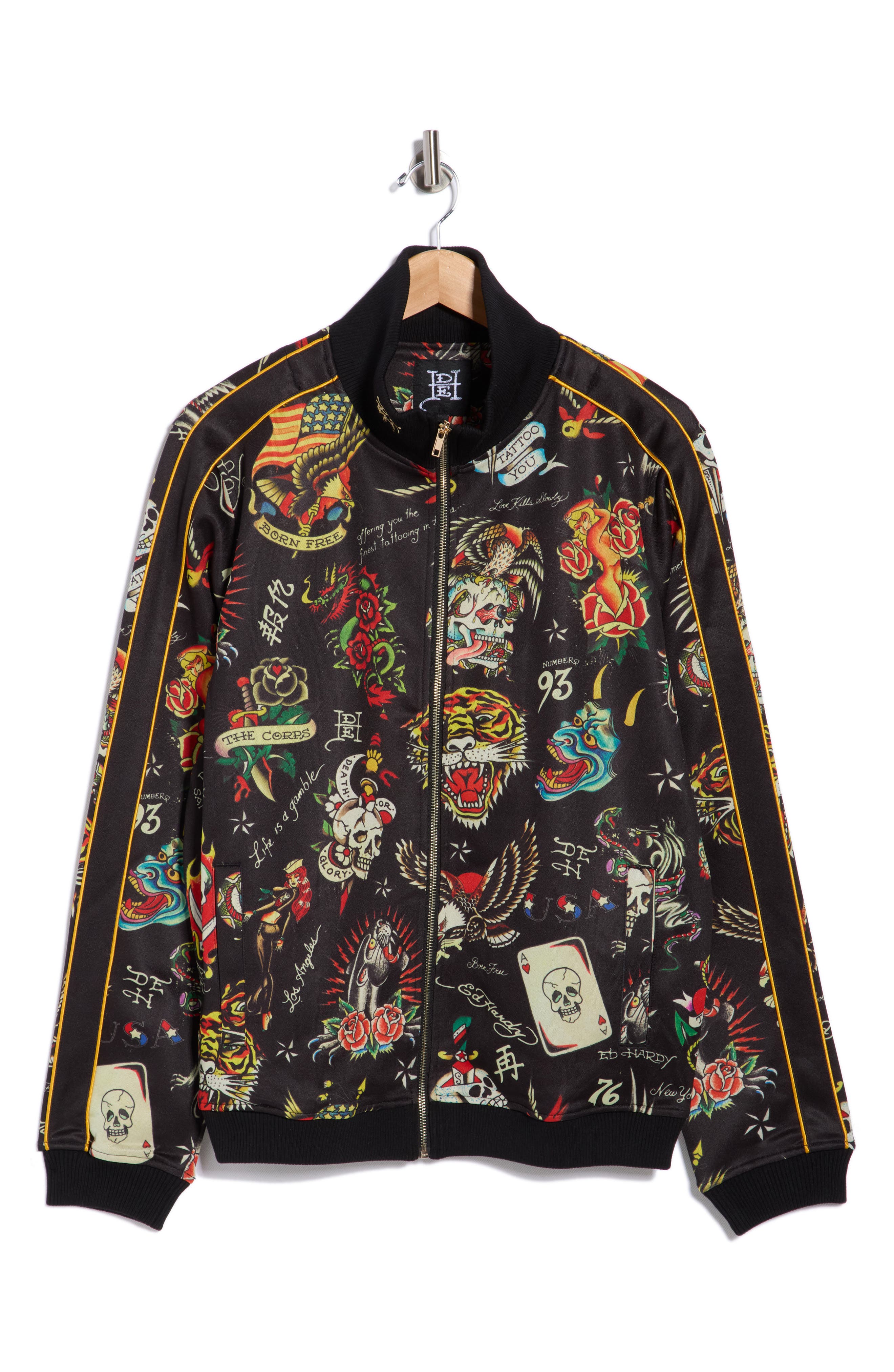 Ed Hardy Flashboard Track Jacket