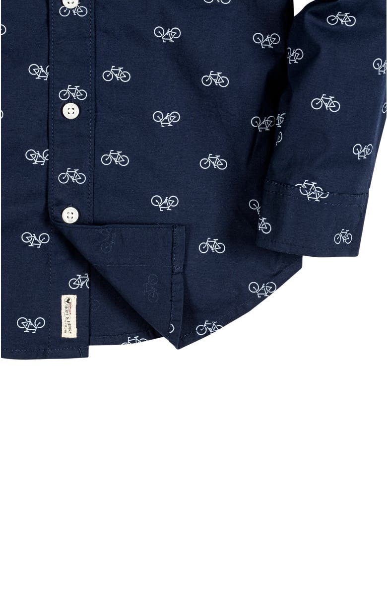 Hope & Henry Boys' Organic Stretch Poplin Shirt, Kids, Alternate, color,