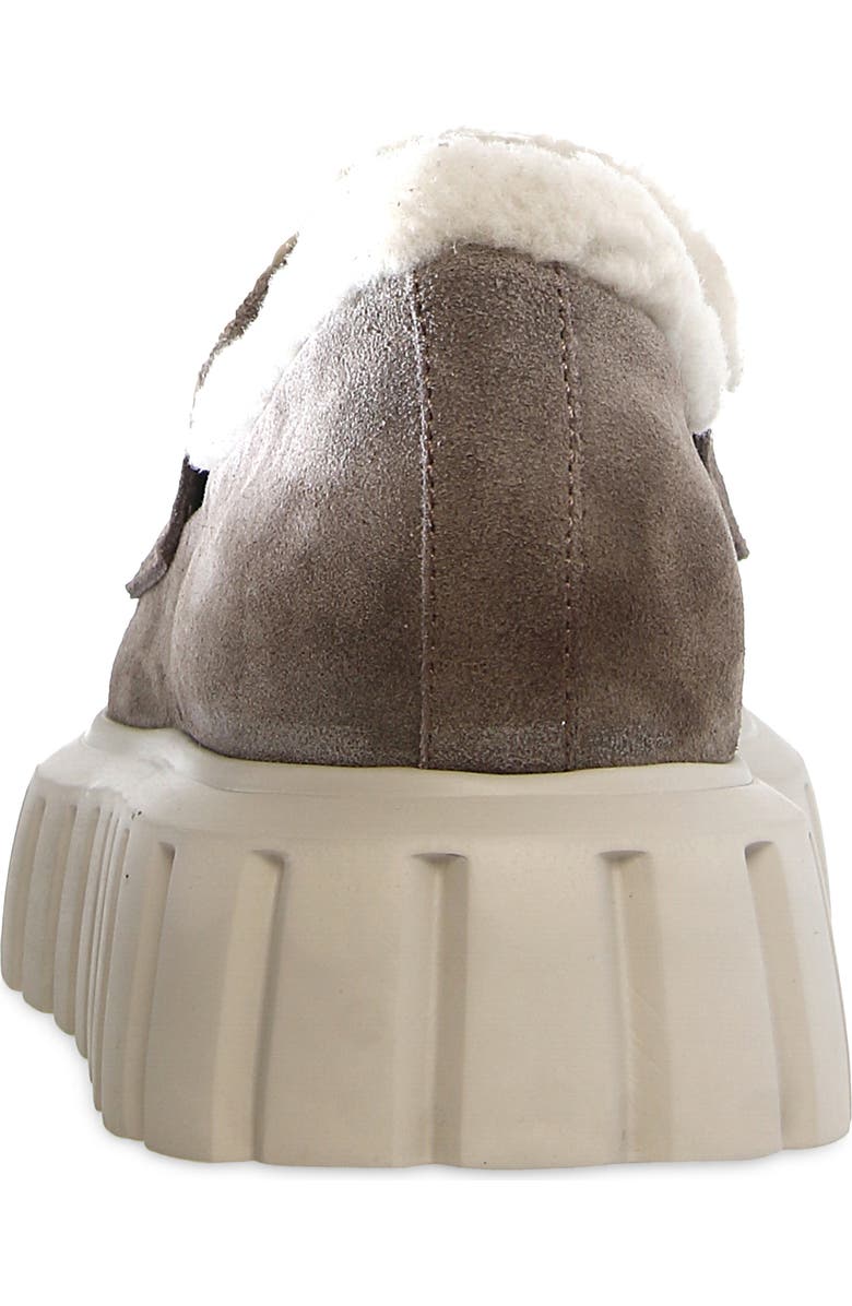 Voile Blanche Grenelle Wool Trim Platform Loafer, Alternate, color,