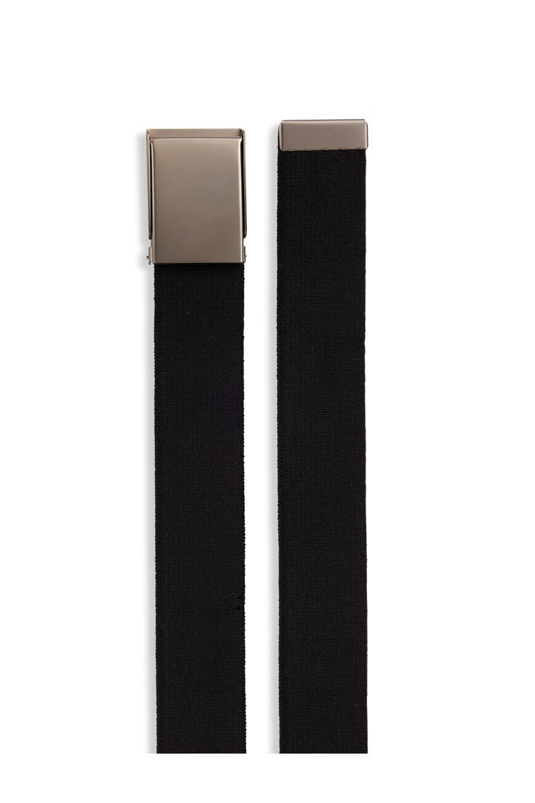 Stretch Webbed Belt, Alternate, color, BLACK