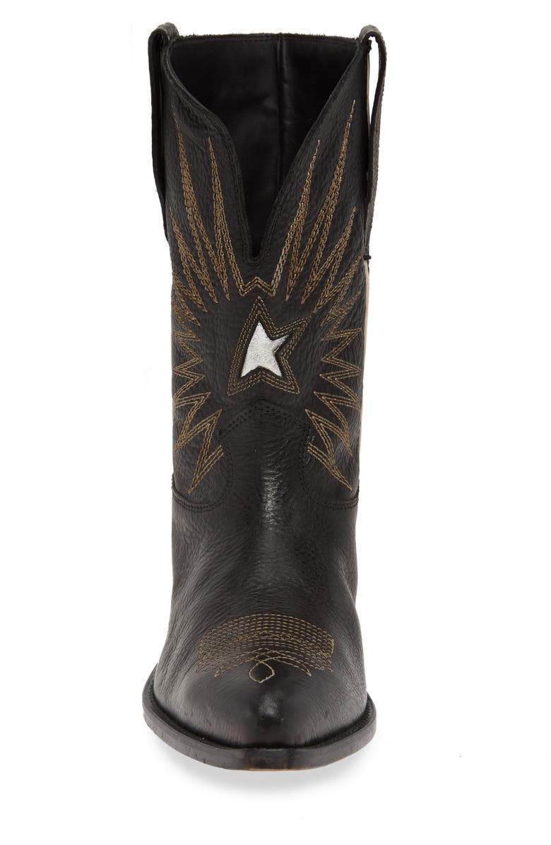 Golden Goose Wish Star Cowboy Boot, Alternate, color,