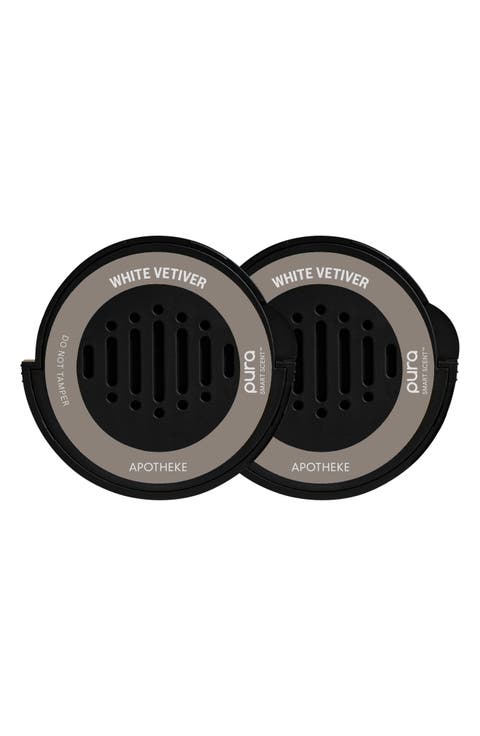 x Apotheke Sea Salt Grapefruit Car Fragrance Refill Duo