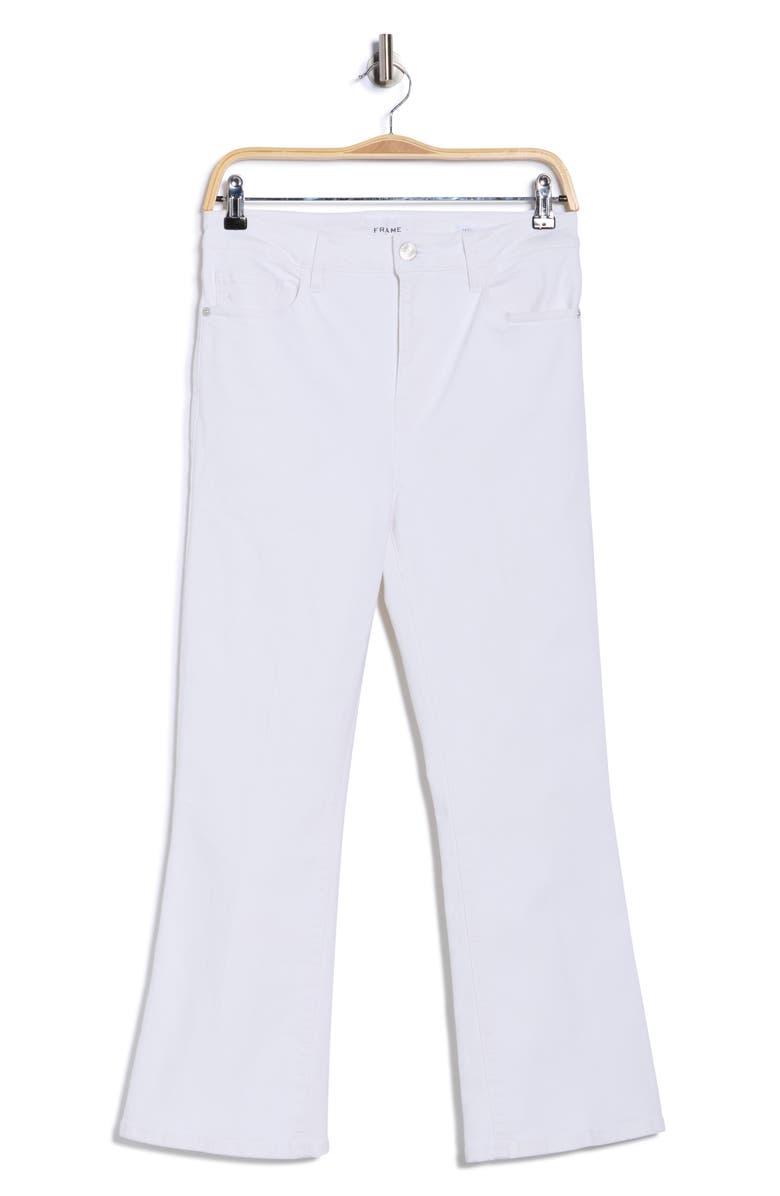 FRAME Le High Straight Leg Raw Edge Jeans, Main, color, Opus