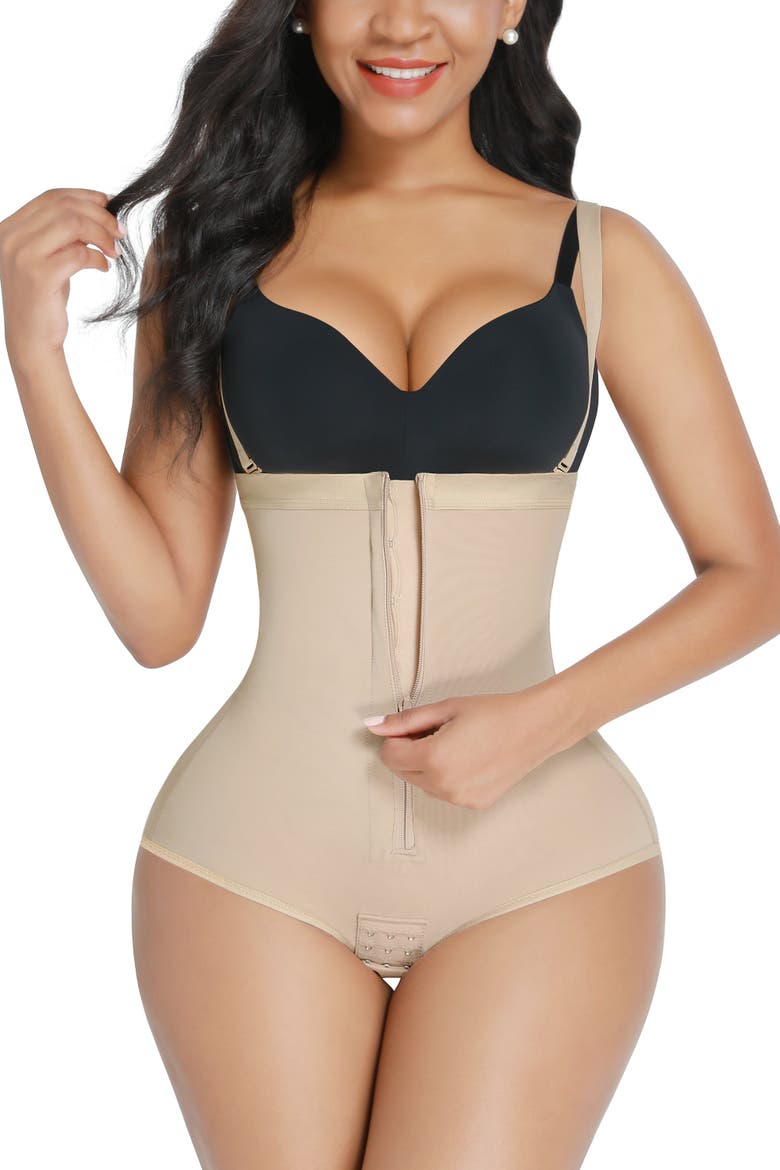AirSlim® High-Waisted Shaping Brief, Alternate, color, Pinkish Beige