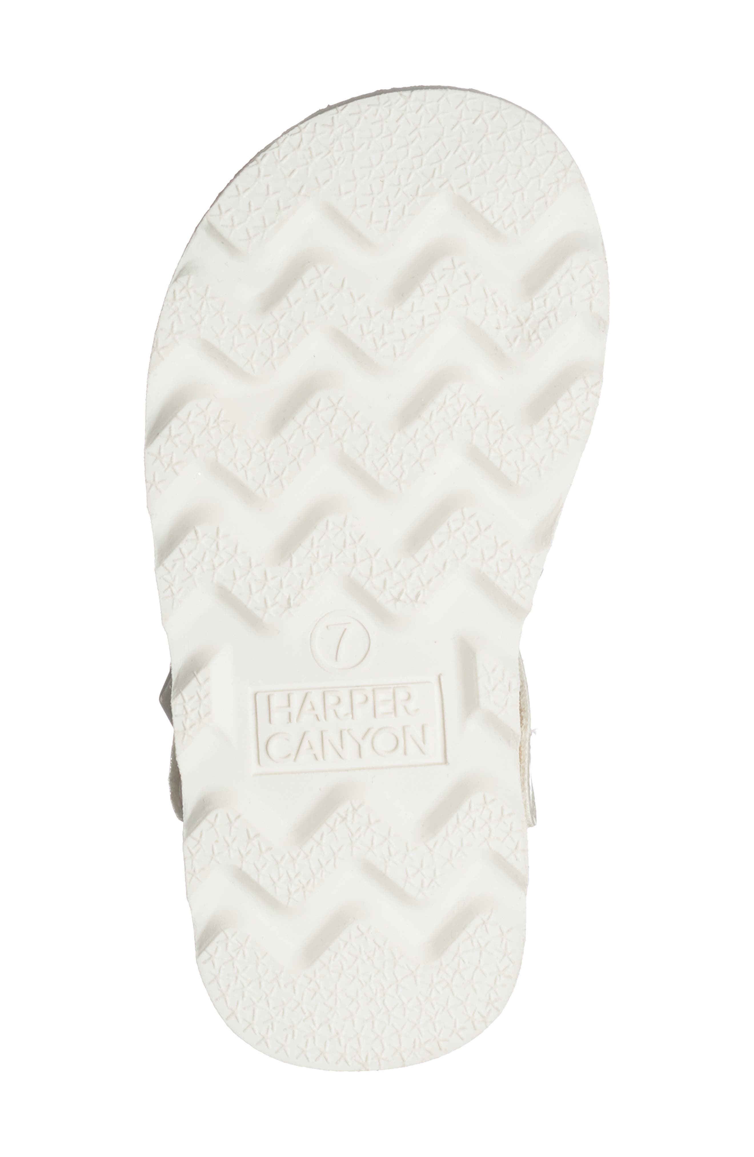 Harper Canyon Kids' Rowan Sparkle Fisherman Sandal, Alternate, color, 