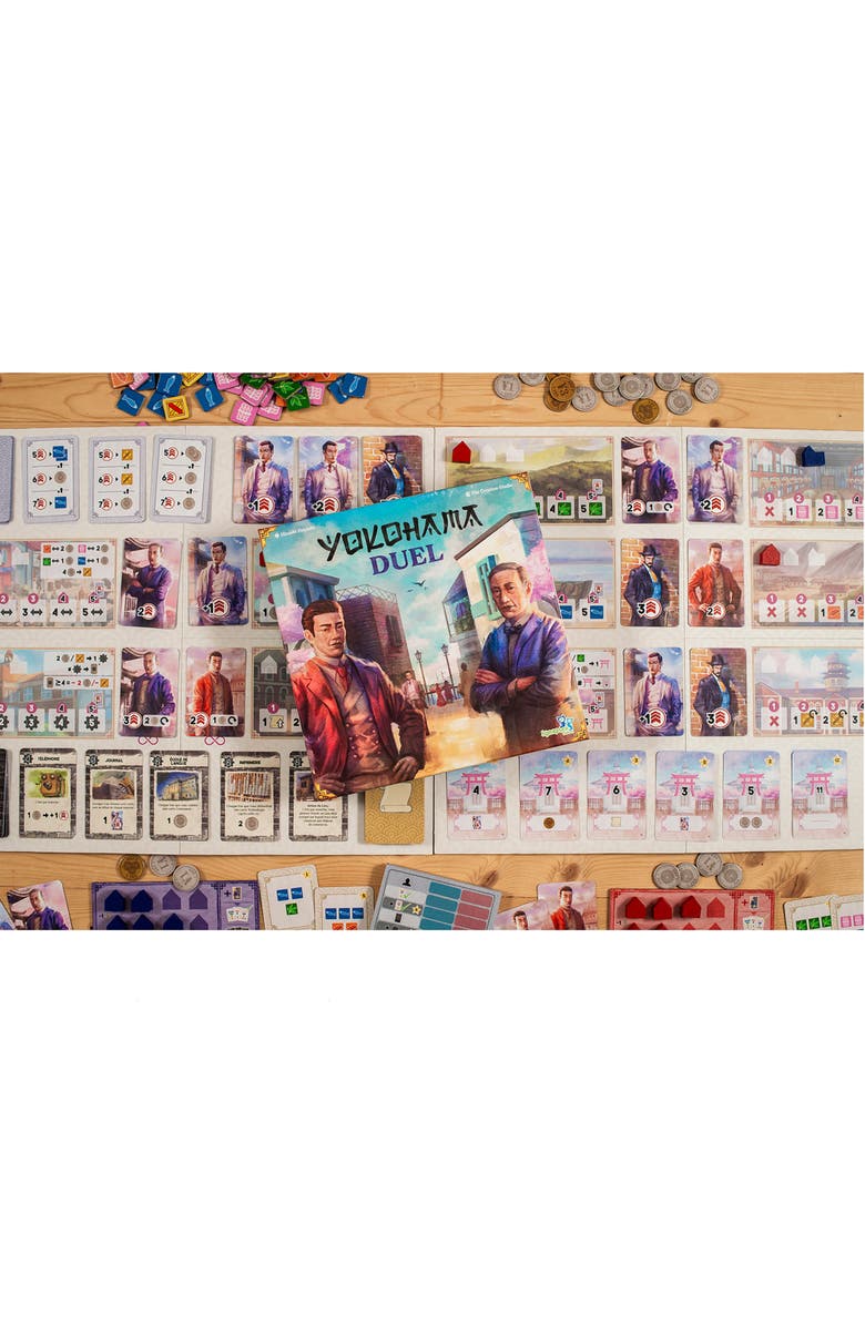 Synapses Games Yokohama Duel Strategy Board Game, Alternate, color, Multicolored