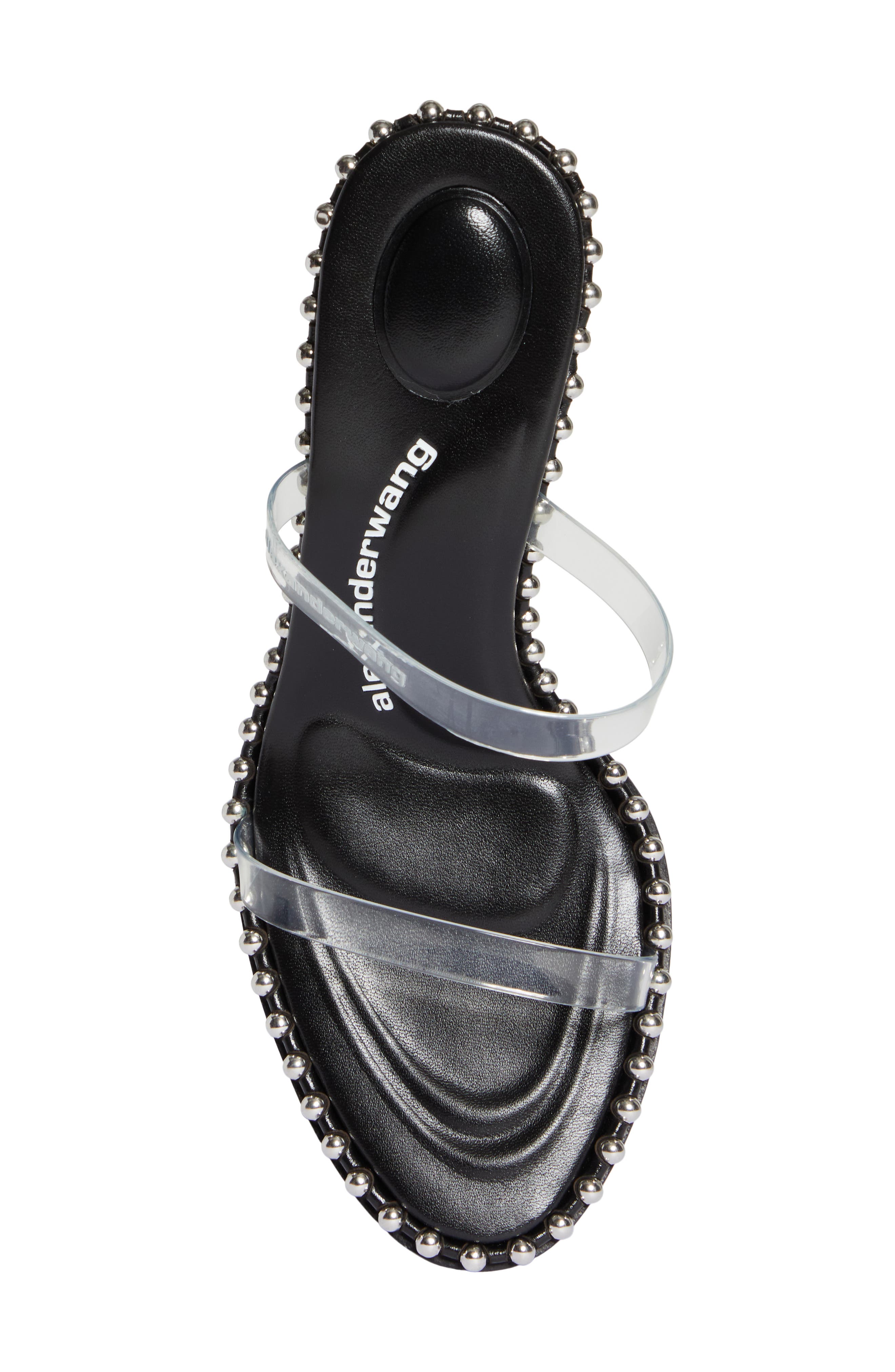 Alexander Wang Nova Studded Slide Sandal, Alternate, color, 