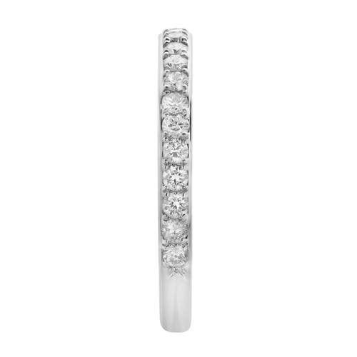 Luvmyjewelry Lina 14k Gold Round Diamond Studded Eternity Ring
