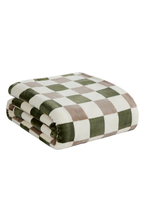 Plush Fleece Throw Blanket