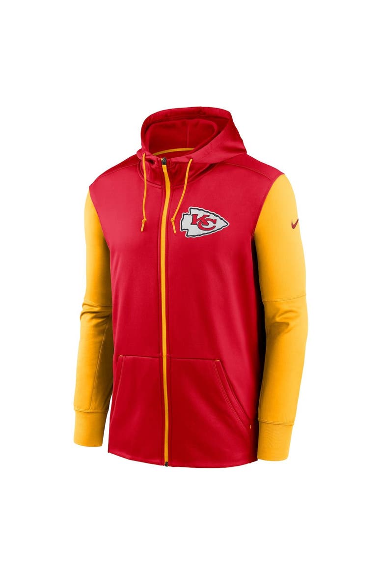 Men's Nike  Red Kansas City Chiefs Performance Full-Zip Hoodie, Alternate, color, Red