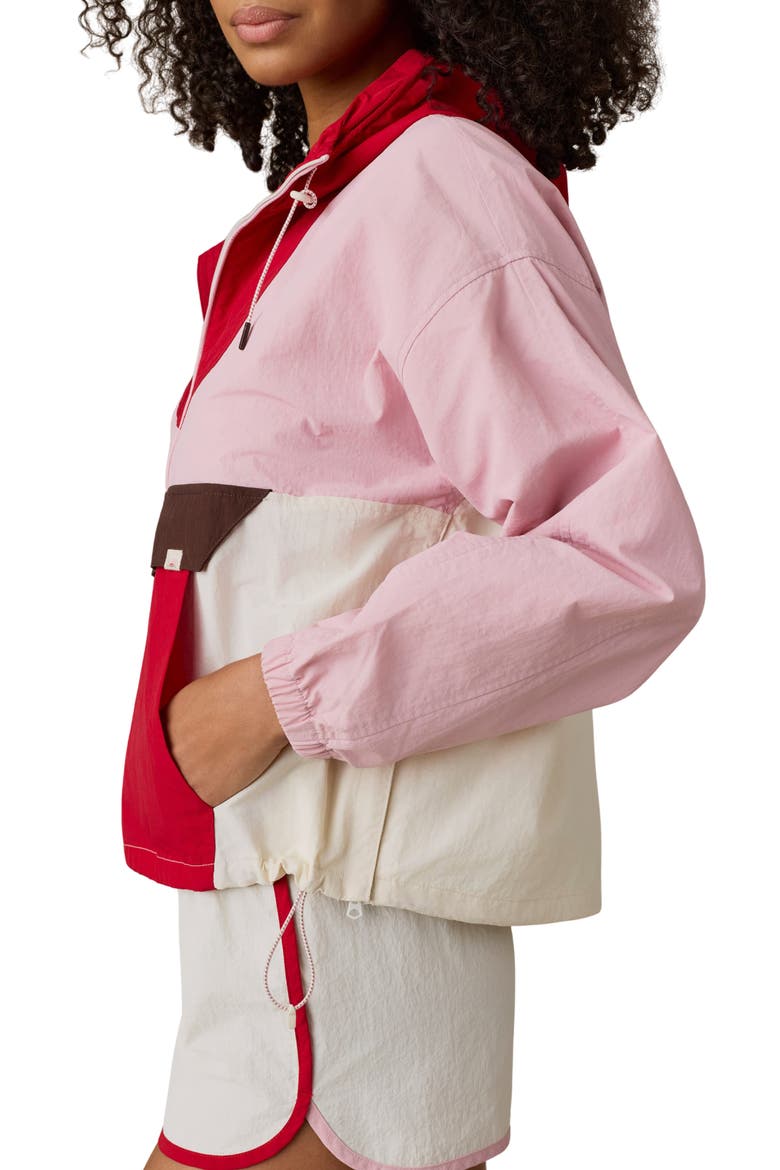 Shorelite Active Windbreaker Jacket, Alternate, color, ROSE CANYON