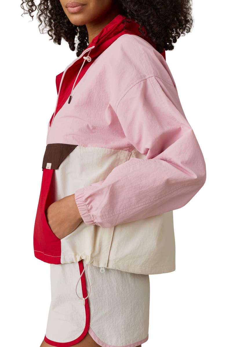 Faherty Shorelite Active Windbreaker Jacket, Alternate, color, Rose Canyon