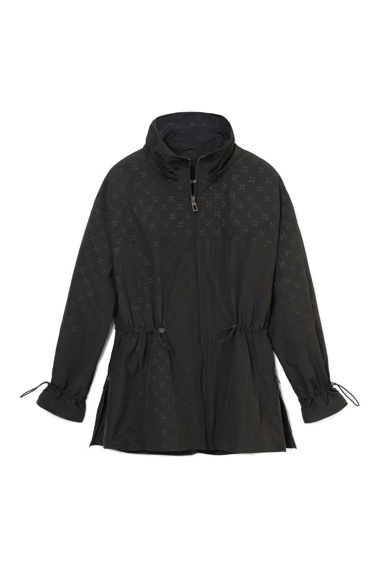 Palermo Nylon Jacket, Alternate, color, BLACK