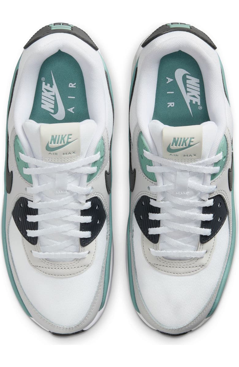 Nike Air Max 90 LV8 Platform Sneaker, Alternate, color, White/ Anthracite/ Cannon