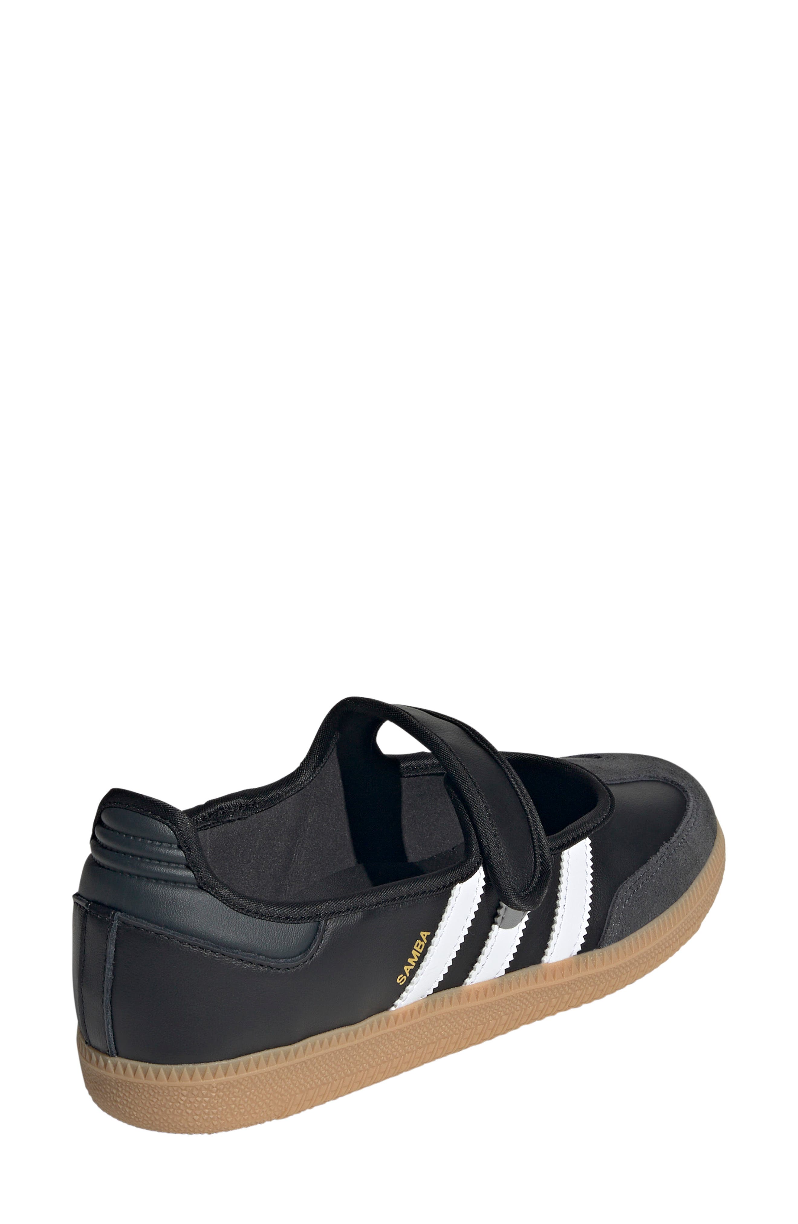 adidas Samba Jane Sneaker, Alternate, color, White/ Carbon/ Black