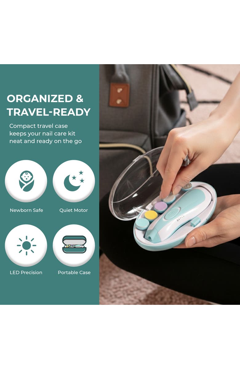 Sperric Electric Baby Nail Trimmer Gentle Care Kit, Alternate, color, Multicolor