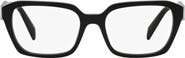 Prada 54mm Rectangular Optical Glasses