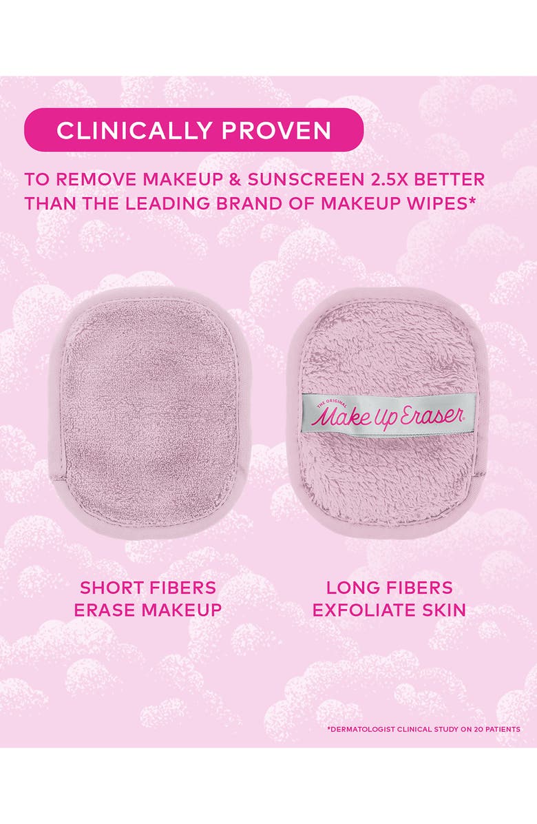 The Original MakeUp Eraser 7-Day Silver Infused MakeUp Eraser Set with Laundry Bag, Alternate, color, Silver Infused