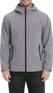 HAWKE & CO Defender Water Resistant Hooded Jacket