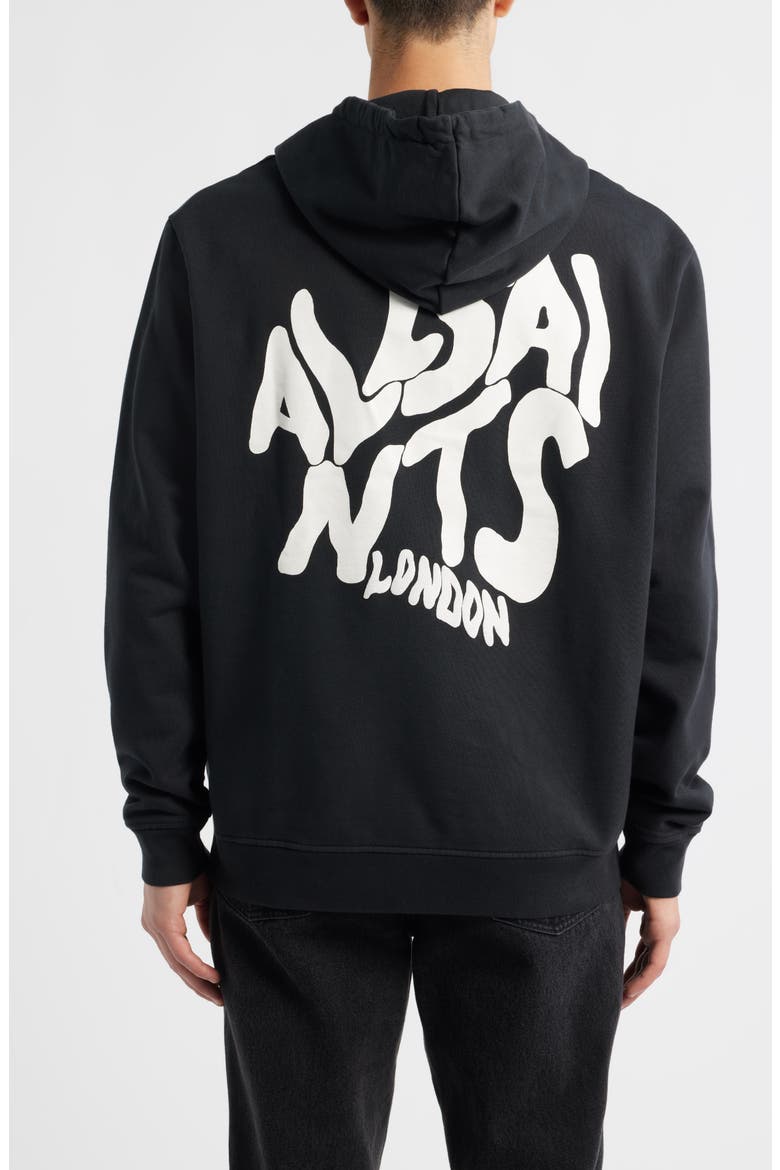 Orlando Logo Cotton Graphic Hoodie, Alternate, color, JET BLACK