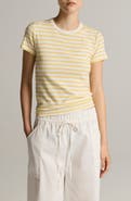Vince Shrunken 90s Stripe Tee