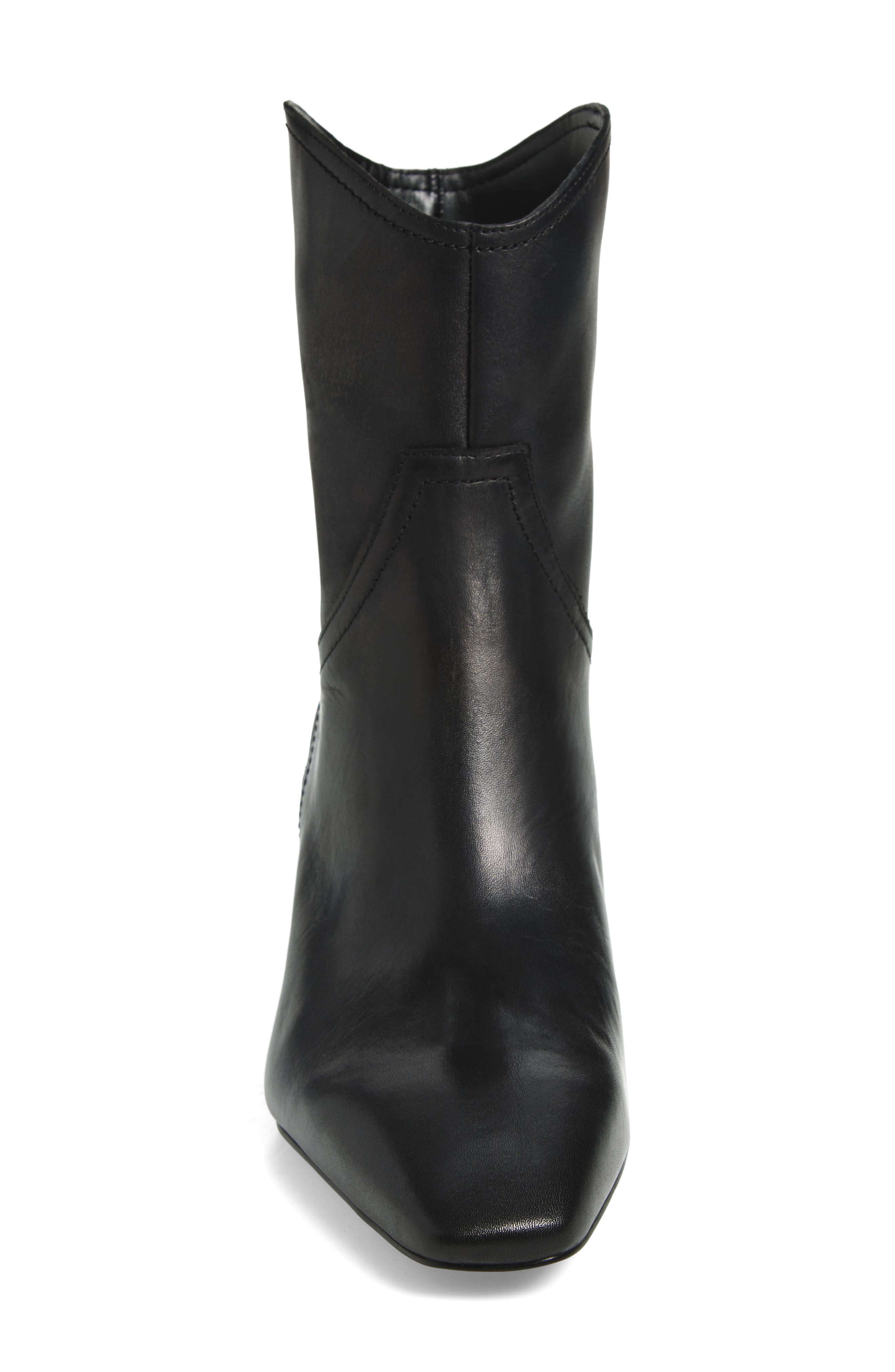 Nordstrom Atema Kitten Heel Bootie, Alternate, color, Black