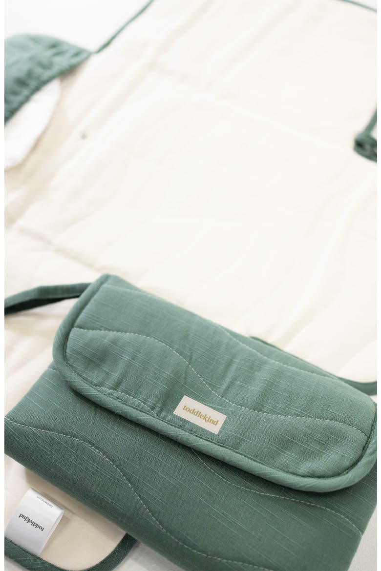 Mini Maven Changing Clutch, Alternate, color, GREEN