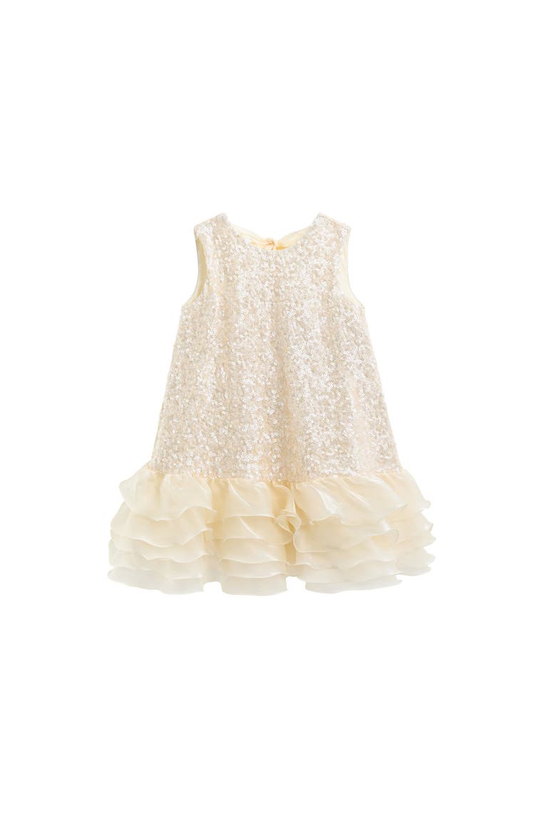 Catania Dress, Main, color, Gold