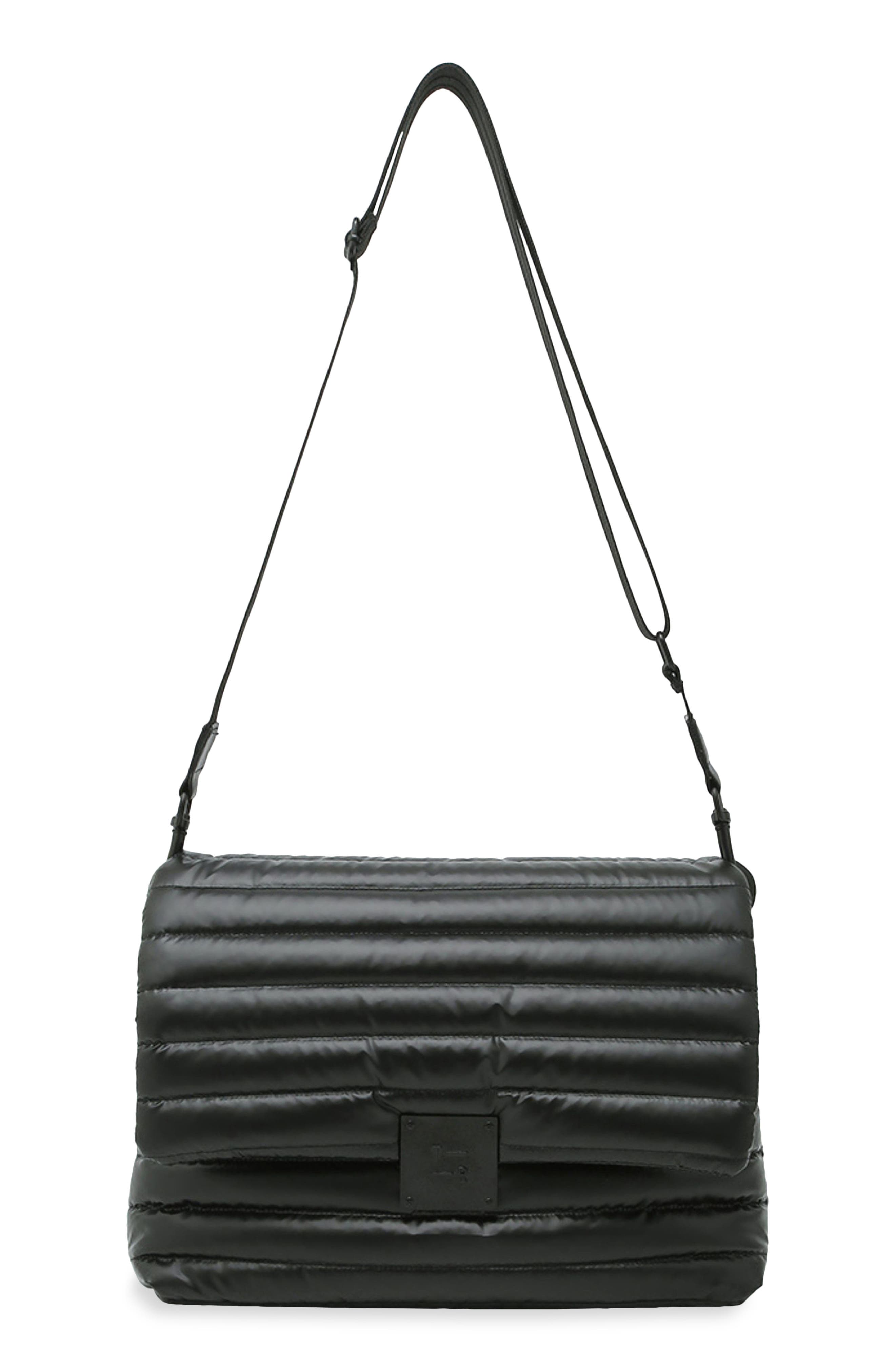 Lady Flap Shoulder Bag, Alternate, color, PEARL BLACK